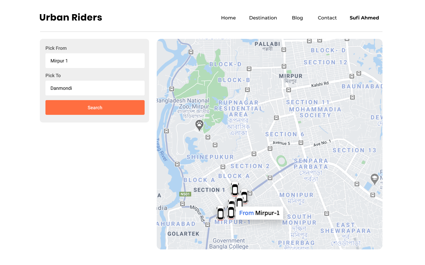 Bootstrap - Travel Search 
